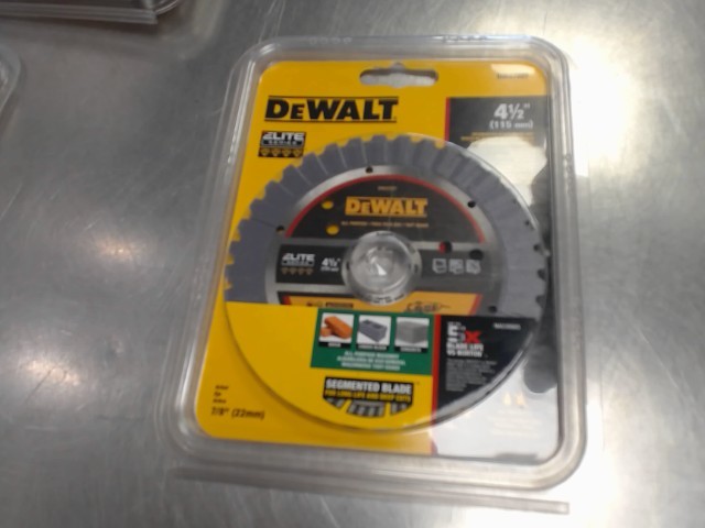 Lame dewalt 4 1/2