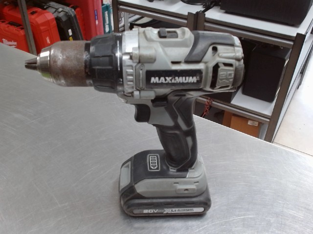 Drill maximum av 1x batterie