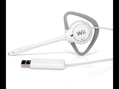 Chat headset for wii