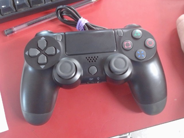 Manette ps4 noire+fil usb