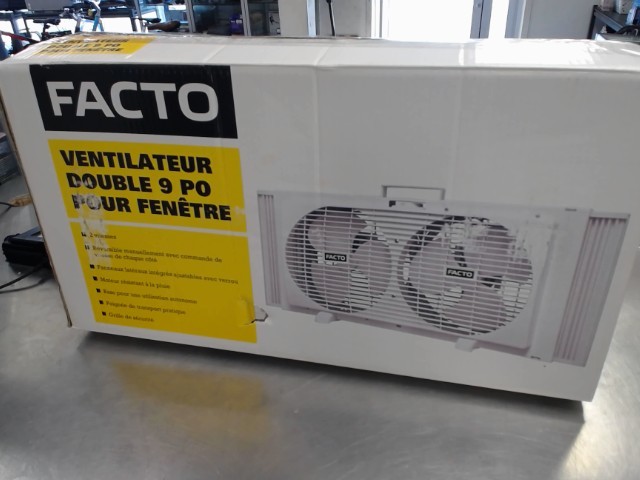 Ventilateur de fenetre