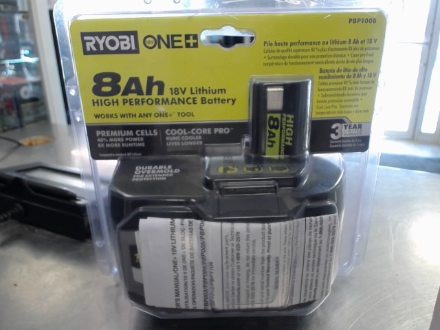 Batterie ryobi one+ 8ah