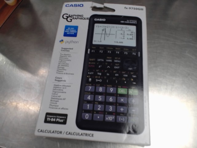 Calculatrice graphique casio new