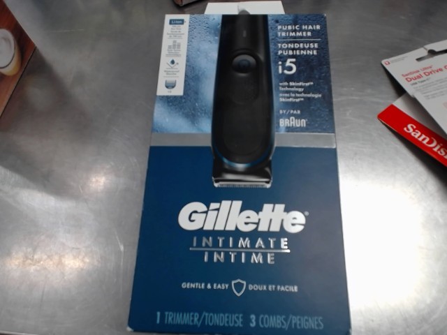 Rasoir gilette i5 intimate new