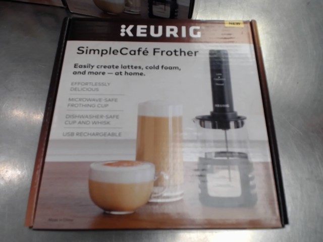 Simple cafe frother new