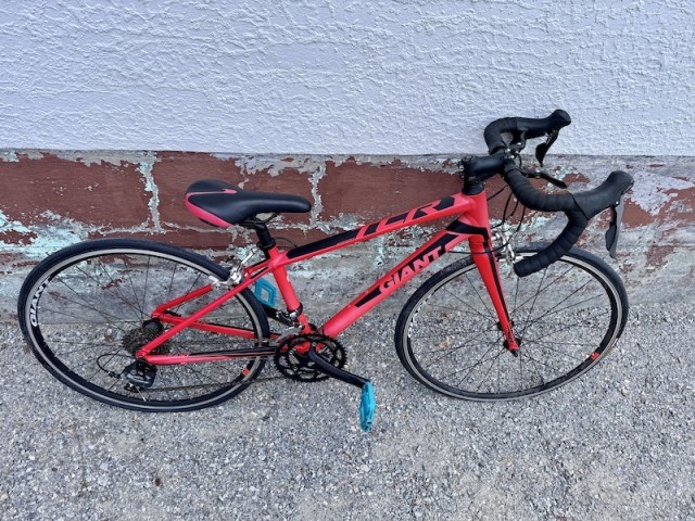 Velo enfant giant tcr espoir rouge