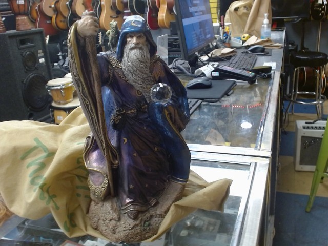 Wizard 13 inch peacock