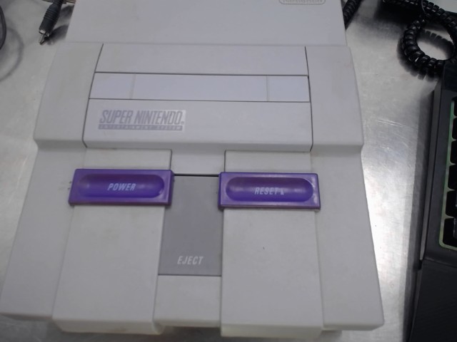 Super nintedo entertainment system