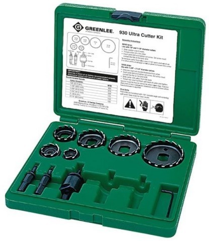 Ultra cutter kit dans petit caisse vert