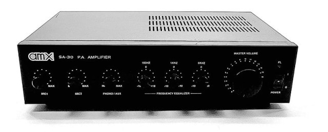 Amplificateur manque master volume