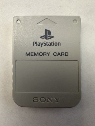 Memory card playstation gris