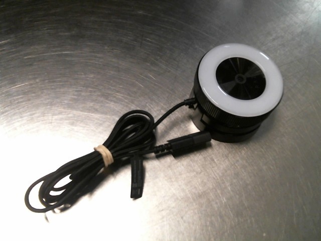 Webcam avec ring lite