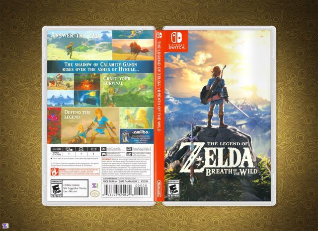 Zelda breath of the wild switch
