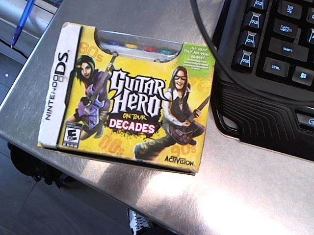 Guitar hero on tour controller no game