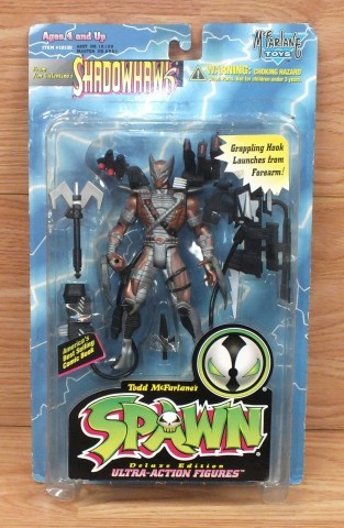 Action fig shadowhawk sealed damaged box