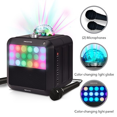 Karaoke bluetooth speaker