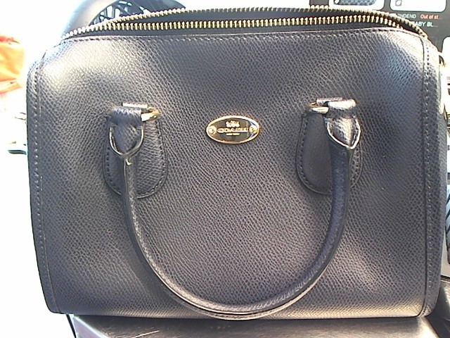 Coach blue handbag