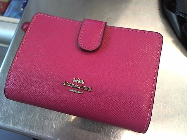 Coach pink wallet