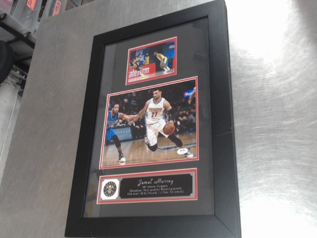 Cadre jamal murray signer+certificat
