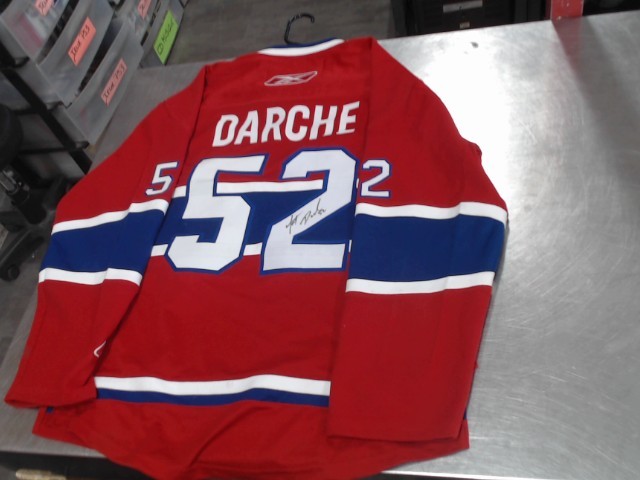 Chandail darche signer canadiens