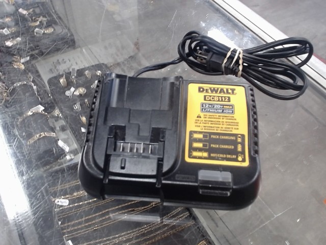 Chargeur de batterie 12v/20v dewalt