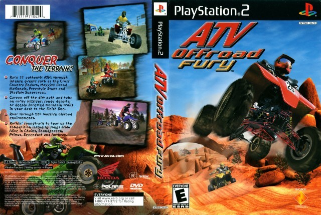 Atv offroad fury