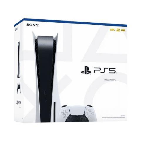 Console ps5 dans la boite