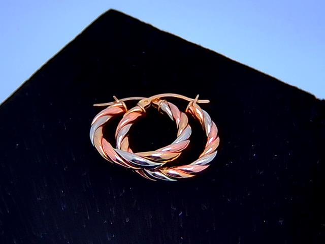 BOUCLES D OREILLES EN OR 10KT