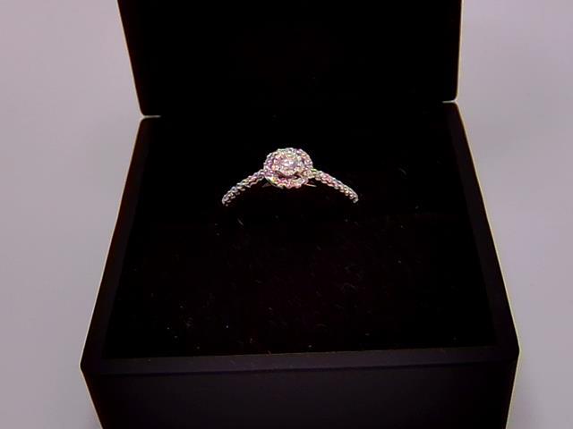 BAGUE EN OR 14KT AVEC DIAMANTS 
