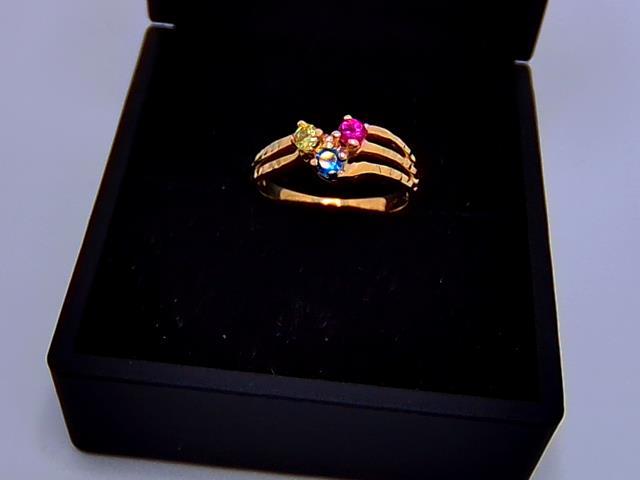 BAGUE EN OR 10KT NEW