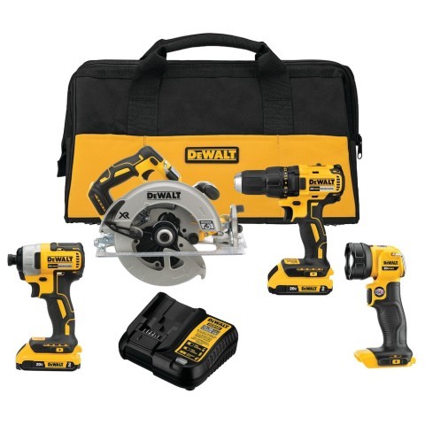 Brushless 4-tool combo kit