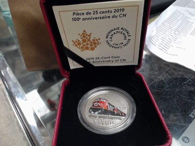 Royal canadien mint 25 cent anniversary