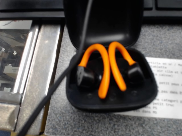 Headphone bleeutooh noir et orange