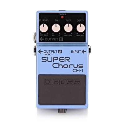 Pedale de guitare boss super chorus ch-1