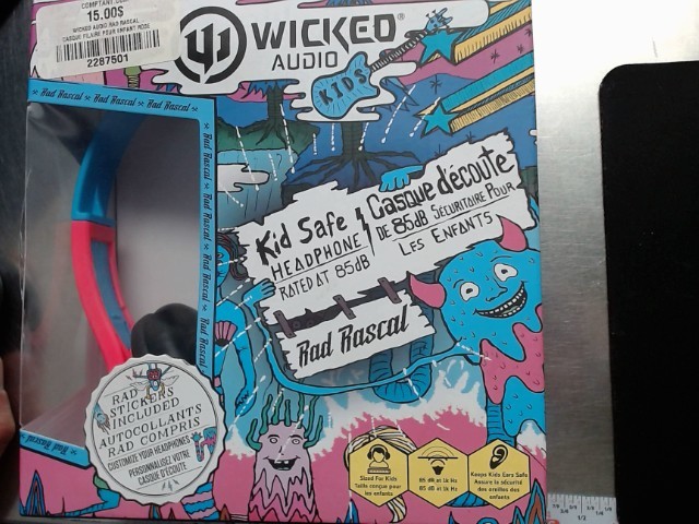 Ecouteurs pour enfants wicked