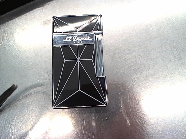 Lighter art-dco dupont argent