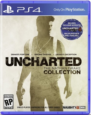 Uncharted nathan drake collection ps4
