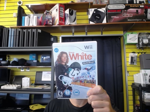 Shaun white snowboarding world stage