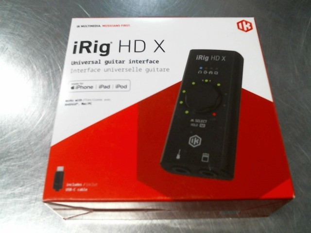 Universal guitar interface irig