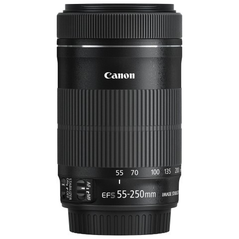 Lens canon 55-250mm macro stabilizer