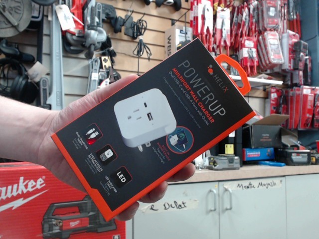 Multi port wall charger