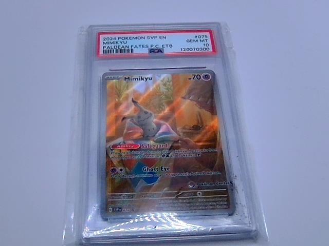 CARTE POKEMON MIMIK YU