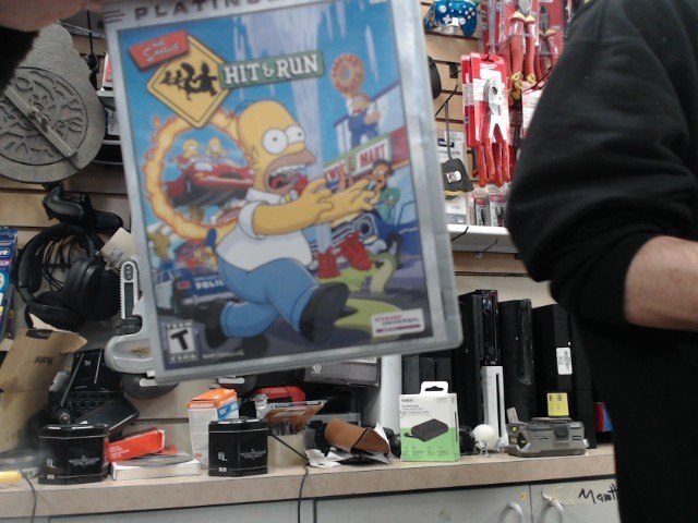 Simpsons hit n run