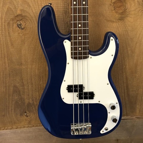 Bass squier bleu et beige