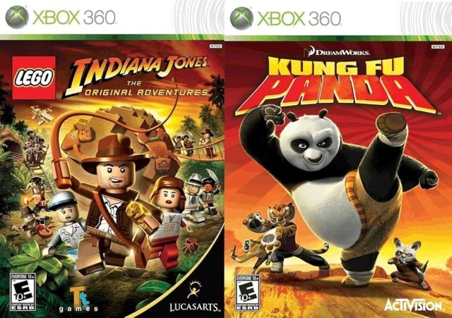 Lego indiana jones / kung fu panda