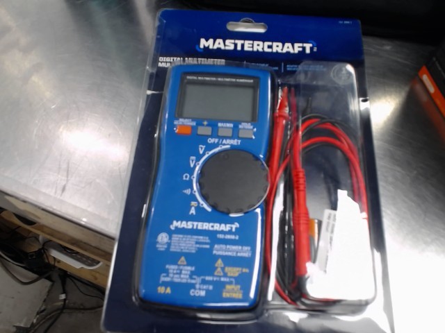 Digital multimeter mastercraft