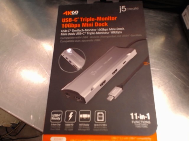 Triple monitor mini dock j5 create neuf