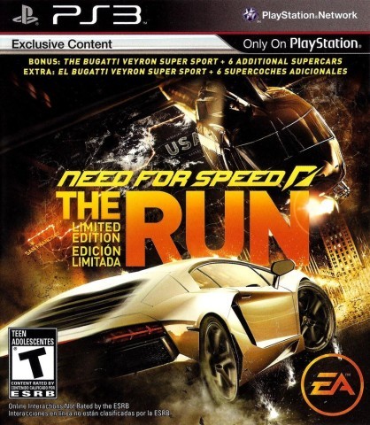 Need for speed the run limited edition