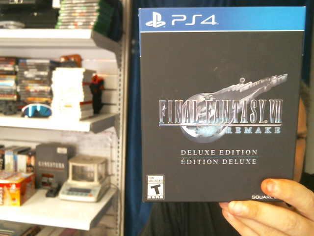 Final fantasy vii remake dleuxe edition
