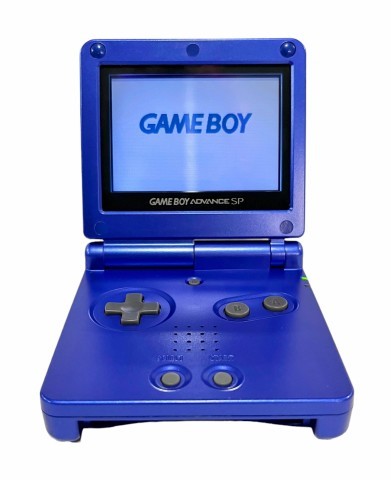 Gameboy advance sp bleu